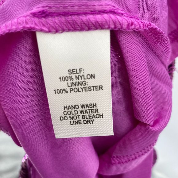 Lulu's Superstar Sequin sexy cocktail party dress size Medium NEW magenta - Picture 11 of 11